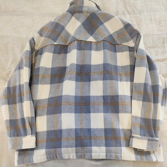 Women's Warm & Cozy Plaid Flannel Shirt/Jacket - XL - NWT - Picture 2 of 9